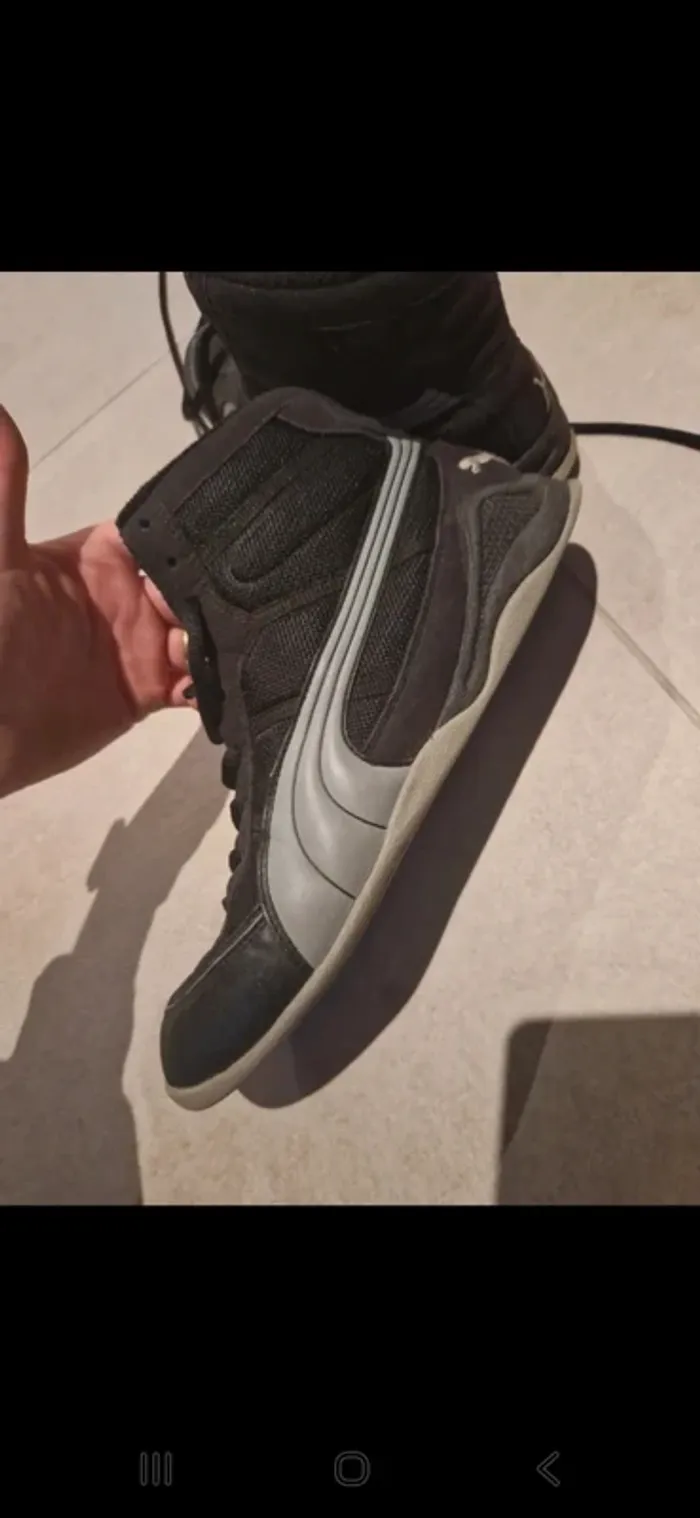 Puma vintage noir 39 très bon etat - photo numéro 3