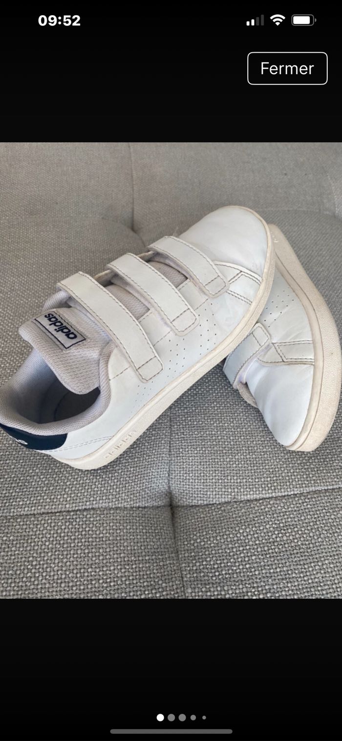 Baskets Adidas à scratchs