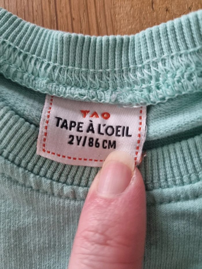 T-shirt longues manches Tape à l'œil 2 ans - photo numéro 2