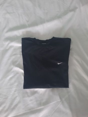 T-shirt homme Nike noir logo blanc - Taille L