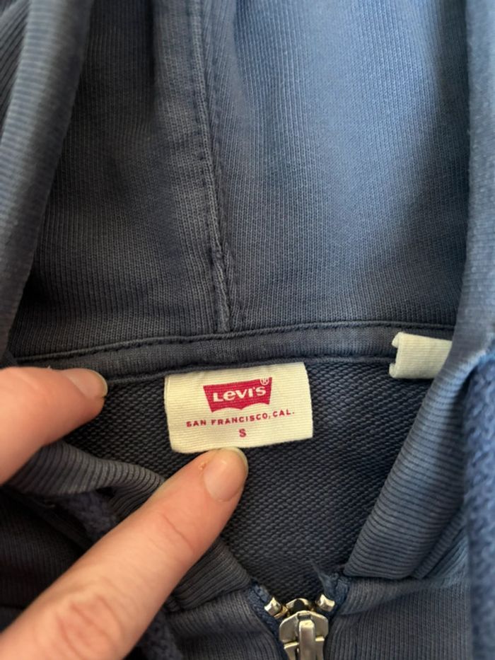 Veste Levi’s bleu-violet/gris - Taille S - Neuve - photo numéro 2