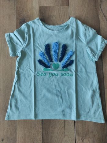 Tee-shirt MC Kiabi 4 ans en TBE