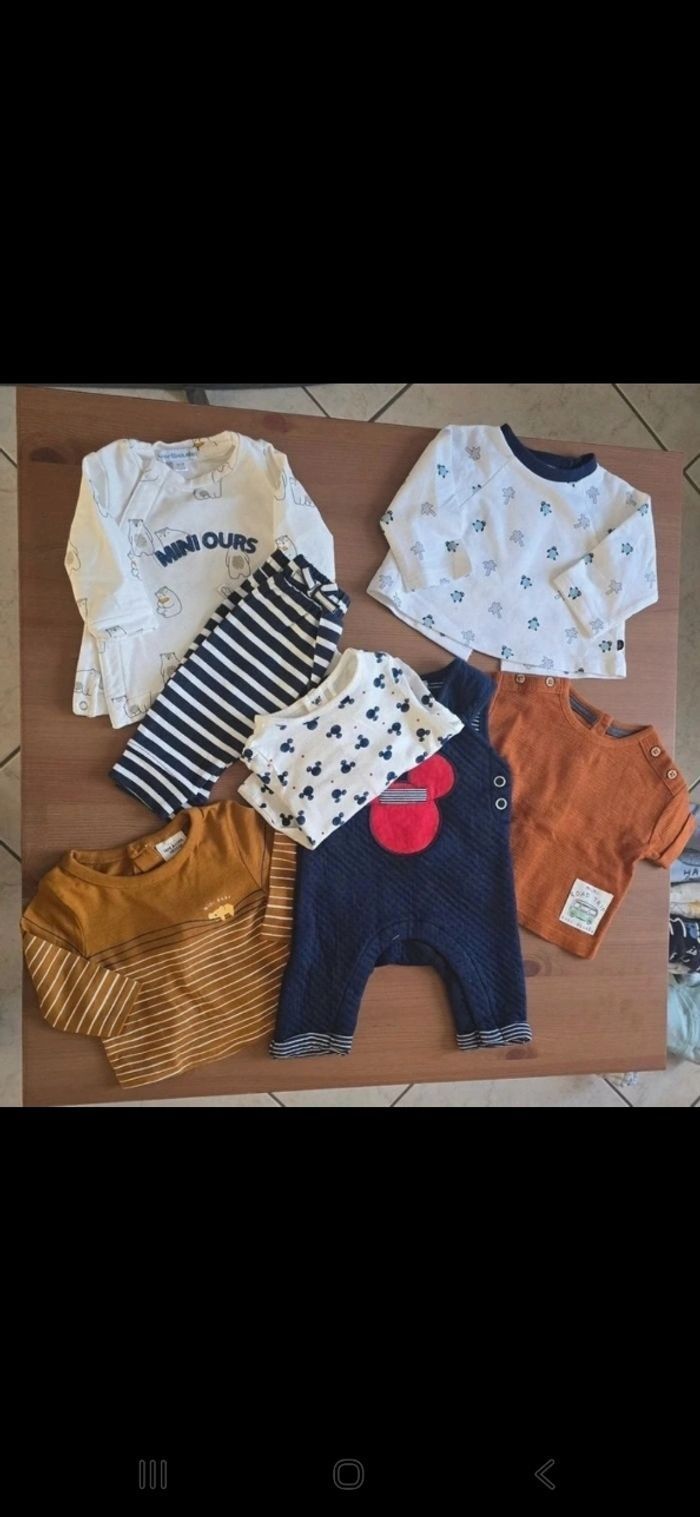 NEUFS !!! (A saisir )🥰🤩😍🥰  sublime  lot  1 MOIS  garçon (Primptemps ete)💙🤩😍👍👌 - photo numéro 4