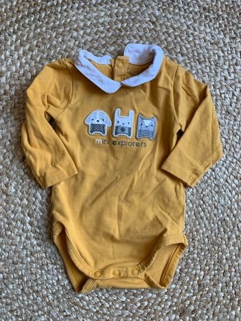 Body manche longue 3 mois