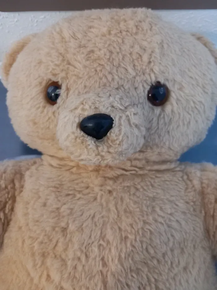 Peluche nounours ours vintage Ajena 48cm - photo numéro 4
