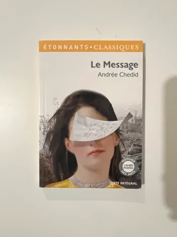 Livre Le Message, Andrée Chedid