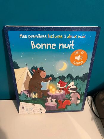 Livre sonore mes premières lectures à deux voix bonne nuit neuf