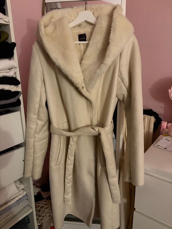 Manteau suédine promod