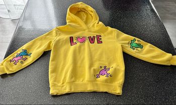 H&M - sweat capuche fille 6-8ans