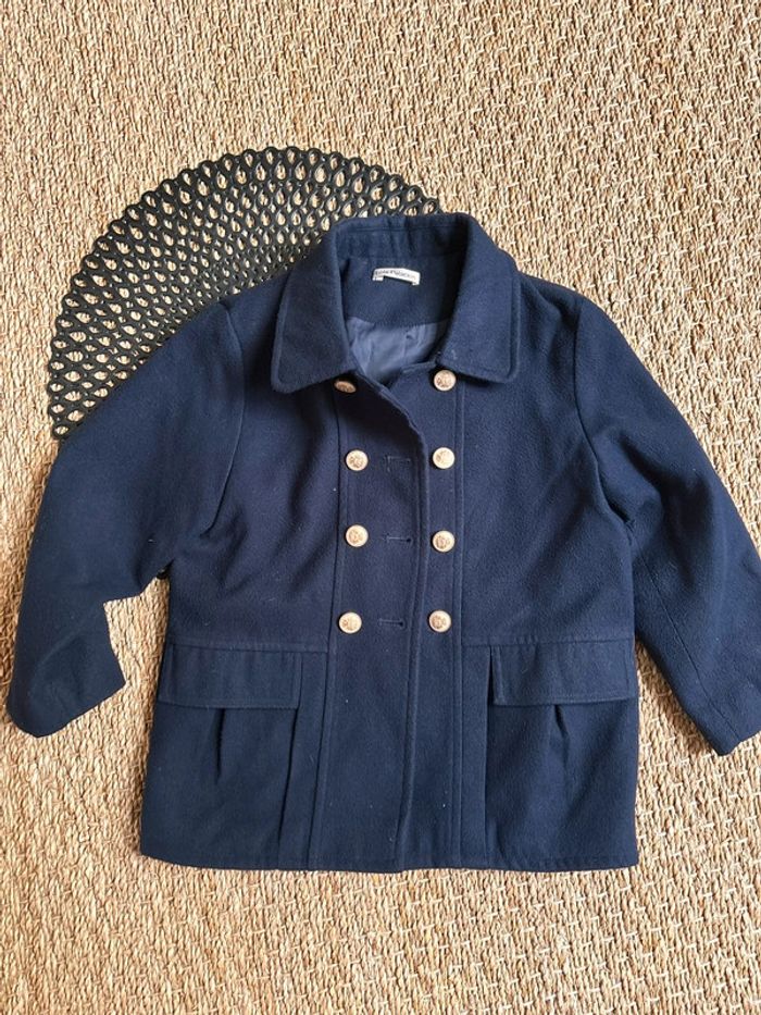 Caban bleu marine