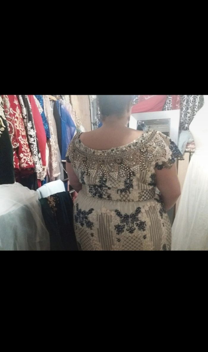 Blousa oran faite main – Grande taille 54/56 - photo numéro 3