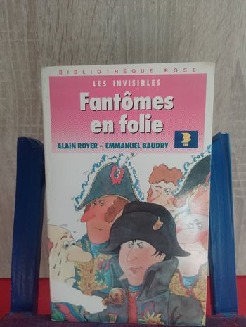 Fantômes en folie, bibliothèque rose