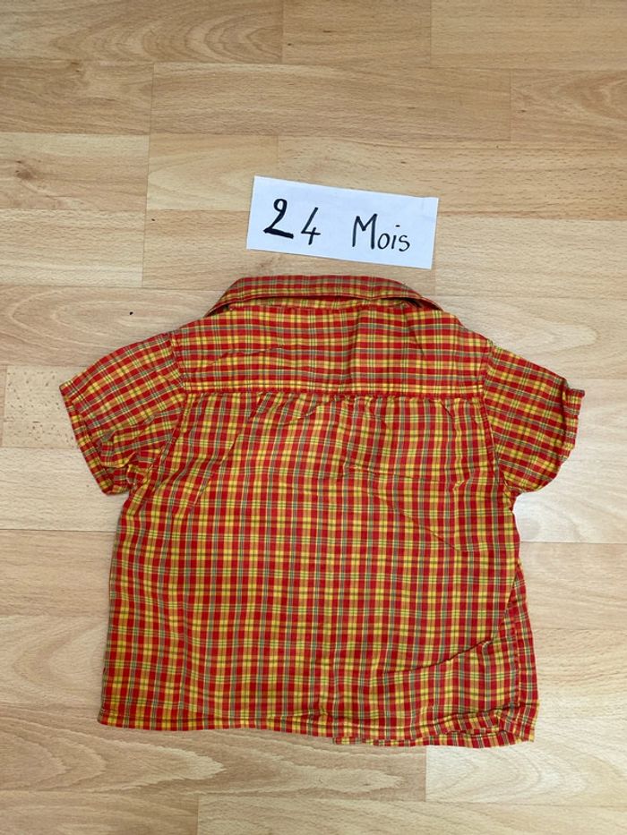Chemise manches courtes 24 mois Du pareil au même - photo numéro 4