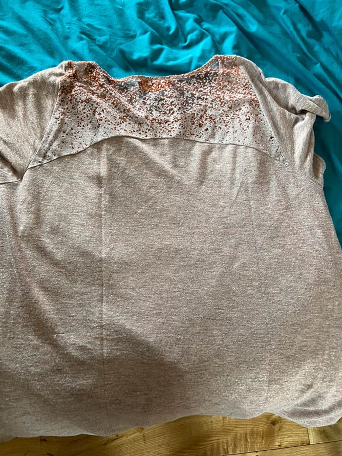 T-shirt beige diesel m - photo numéro 2