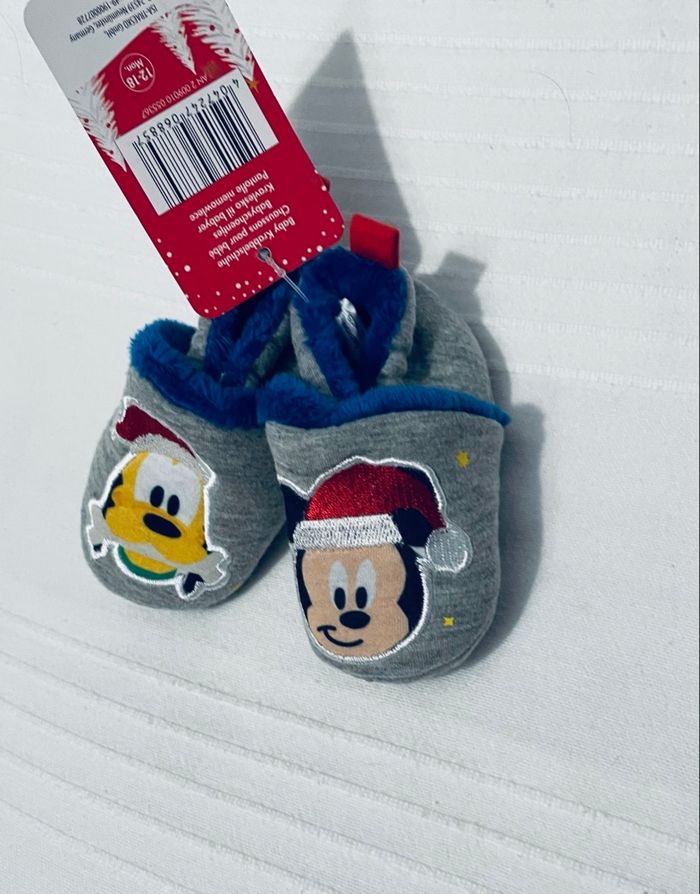 Chaussons bébé Noël Disney - photo numéro 4