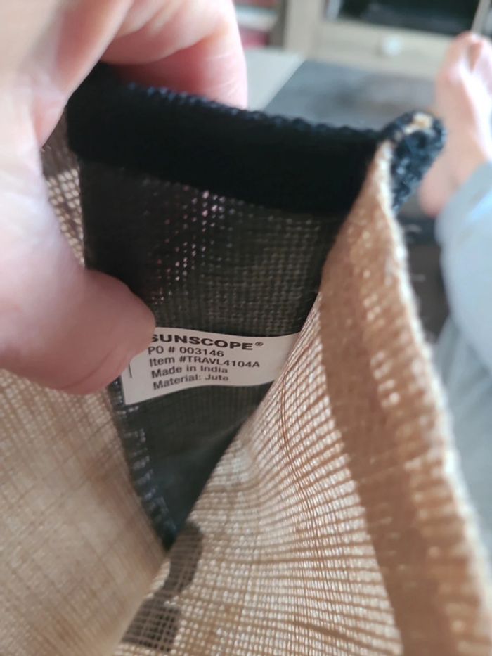 Sac en toile de jute Amazon neuf - photo numéro 4