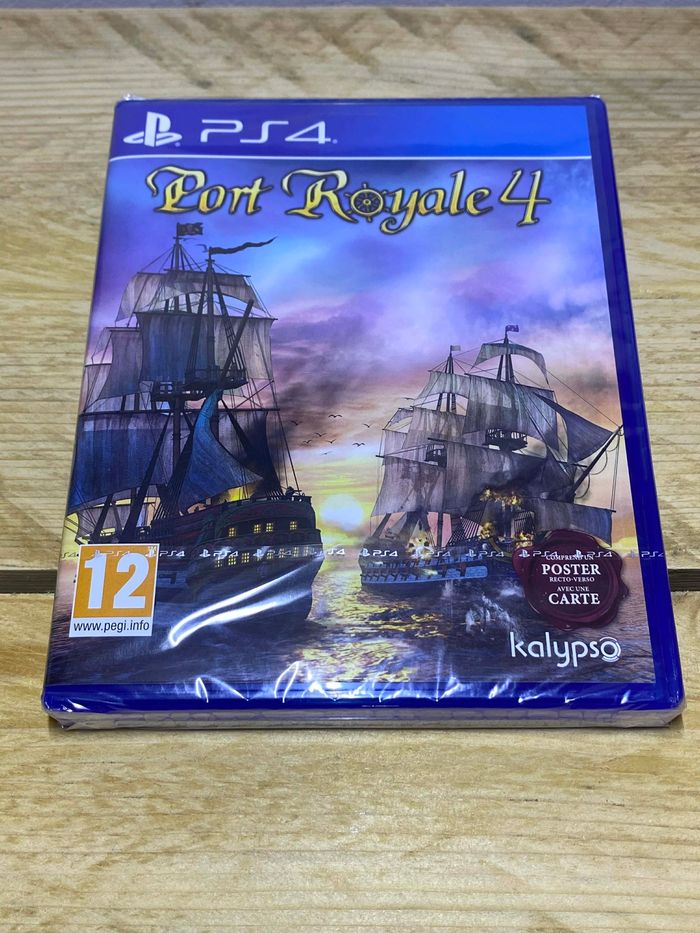 Jeu ps4 neuf port royale 4 sous blister