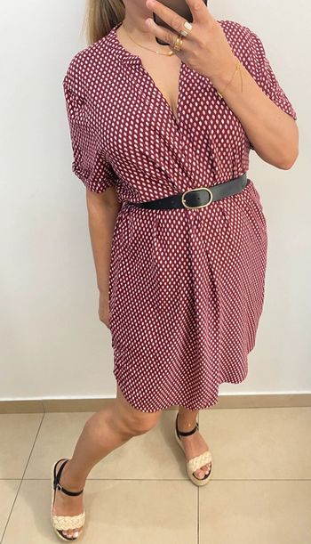 Robe sans manches imprimée
