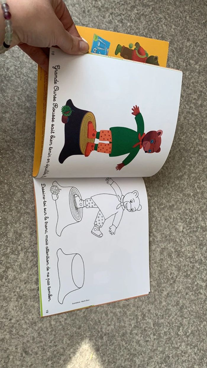 Album coloriage petit ours brun - photo numéro 4