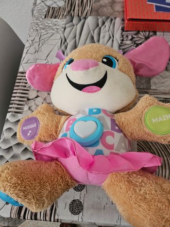 Peluche interatif pupy