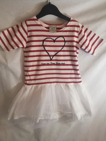Robe marinière avec tutu Paul Lucas