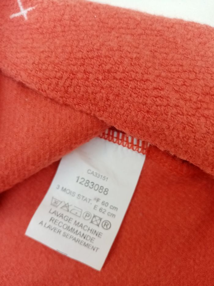 Robe orange fille /T3mois /sucre d'orge - photo numéro 3