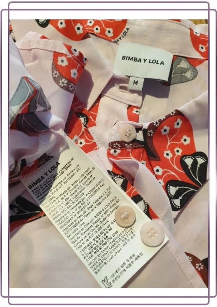 Chemise Bimba Y Lola taille M, très bon état - photo numéro 3