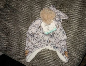 Bonnet et moufles roi lion