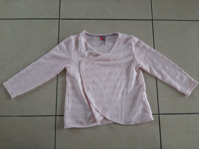 Gilet fin fille 4 ans