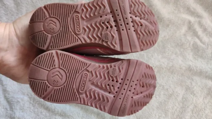 Chaussures Geox fille 23 lumières rose - photo numéro 7