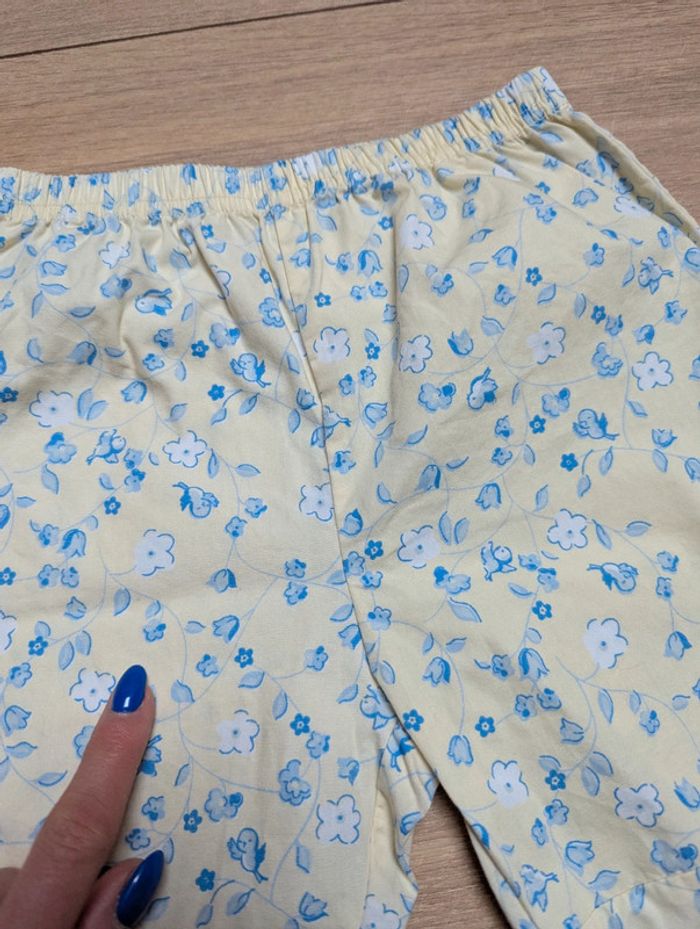 Magnifique pantalon léger 100% coton vintage 12 mois - photo numéro 4