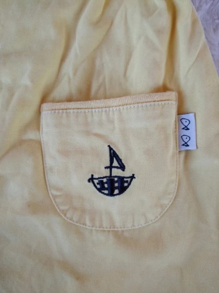 Robe Fille 6 mois Bateau Camaïeu Mini 100% coton - photo numéro 7