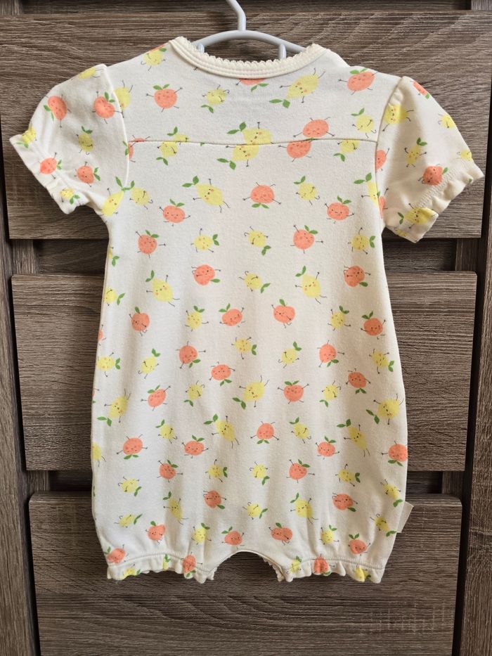 Vêtement Bébé - Barboteuse fruit - Petit Béguin- 9 mois 74 cm - photo numéro 6