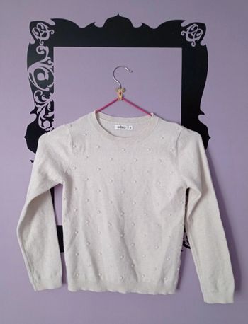 Pull crème 8 ans