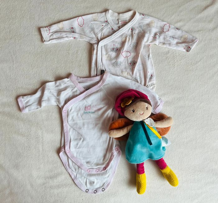 Lot deux body naissance