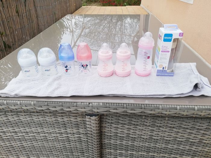 Lots de biberons avent, dodie, mam