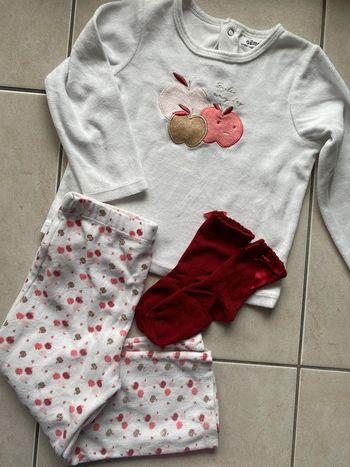 Pyjama velours 2 pièces Gemo 36 mois