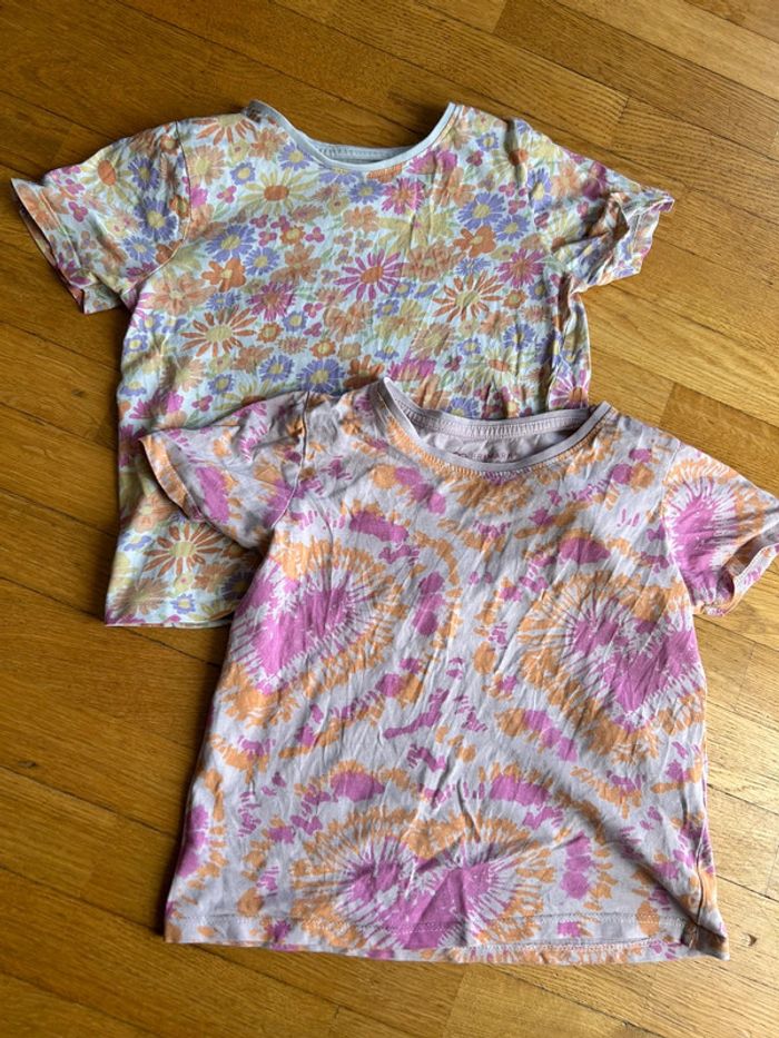 T-shirt fille 6-7 ans lot - photo numéro 2