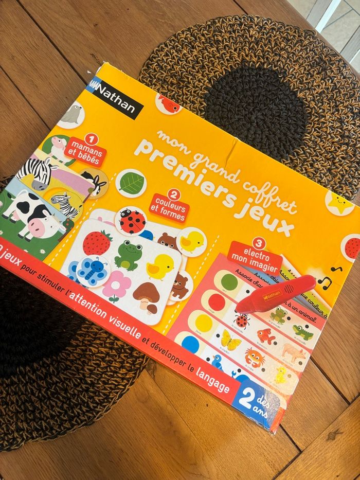 Grand coffret premiers jeux