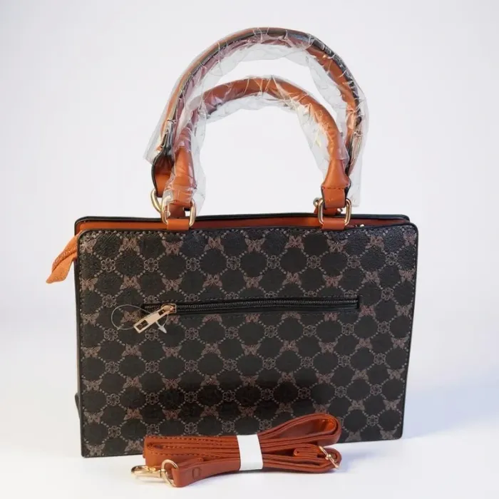 Sac à main avec bandoulière ajustable neuf marron - photo numéro 3