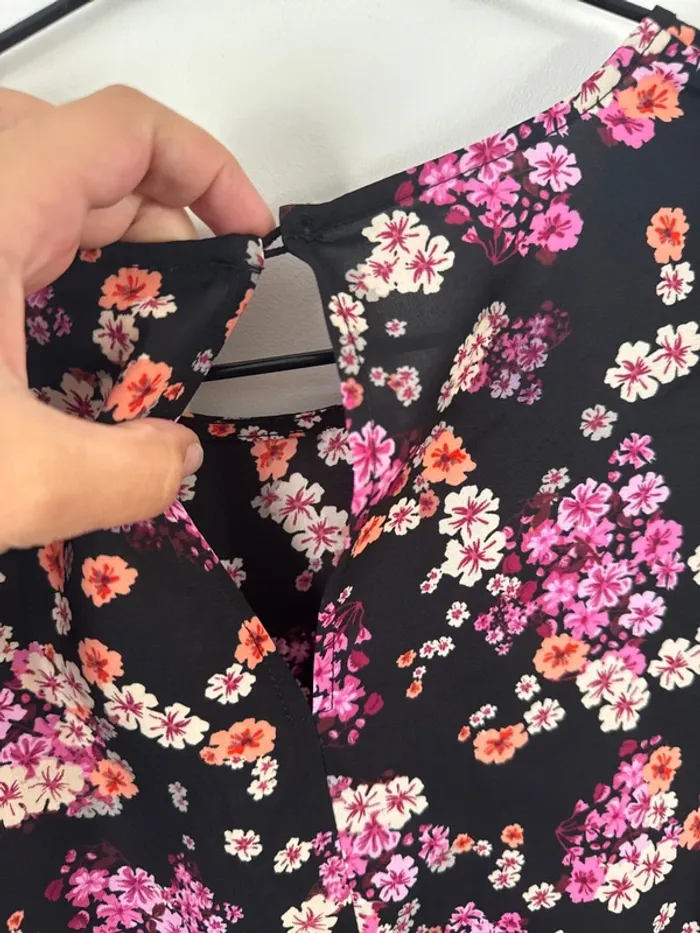 👗Asos- vero moda Robe mi-longue à fleurs- neuf sans étiquette- taille L🌻 - photo numéro 10