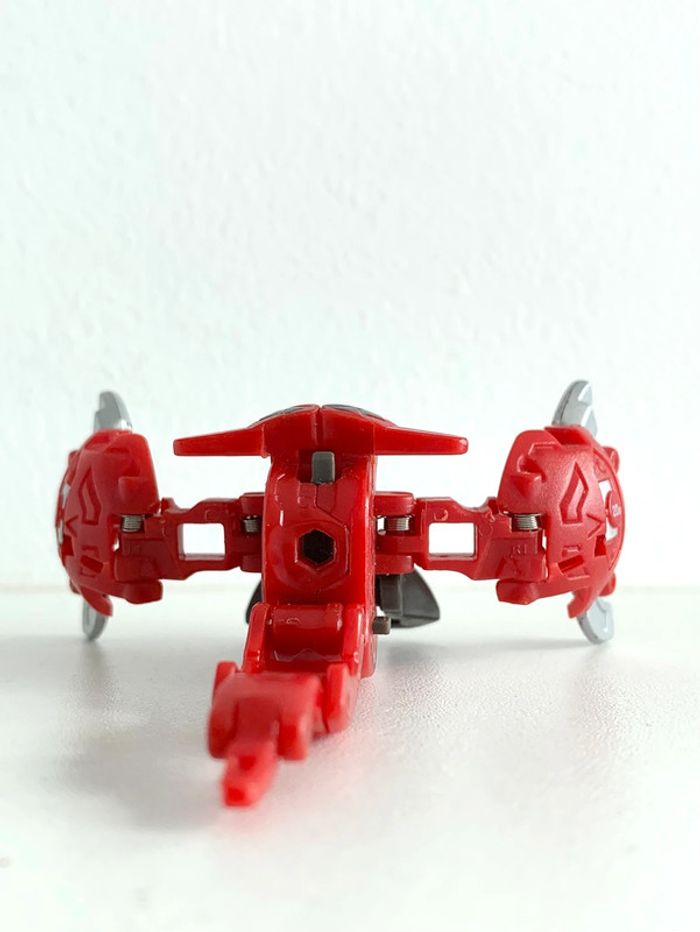 Bakugan Baku Sky Raiders Pyrus Reptak Mechtanium Surge 830G rouge - photo numéro 6