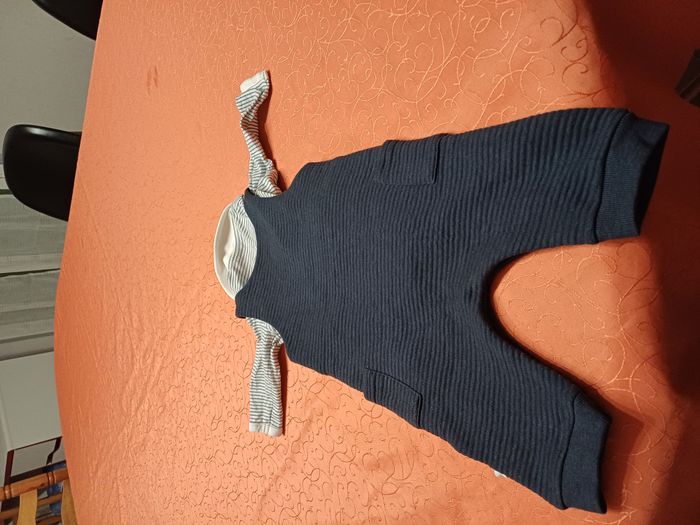 salopette, gilet, pull body pour garçons Taille 3 mois - photo numéro 5