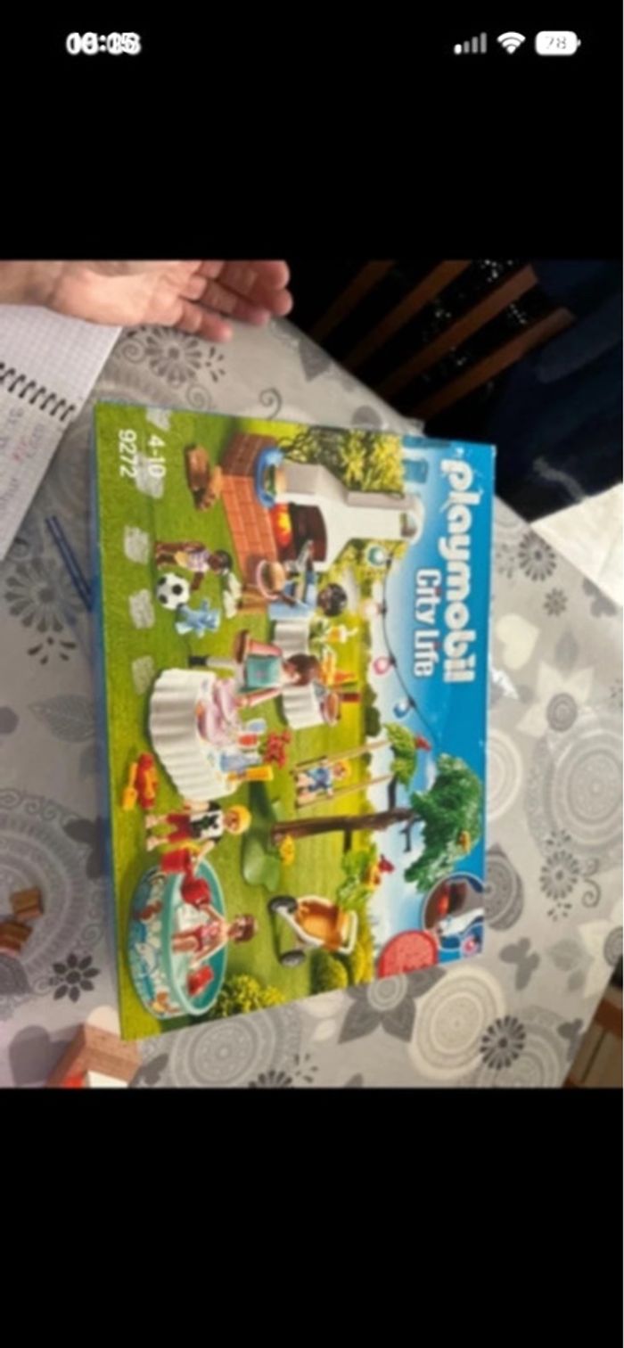 Barbecue en famille playmobil numéro  9272 - photo numéro 9