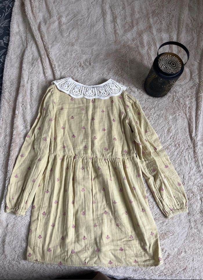 Robe gaz de coton neuf avec étiquettes 10 ans - photo numéro 6