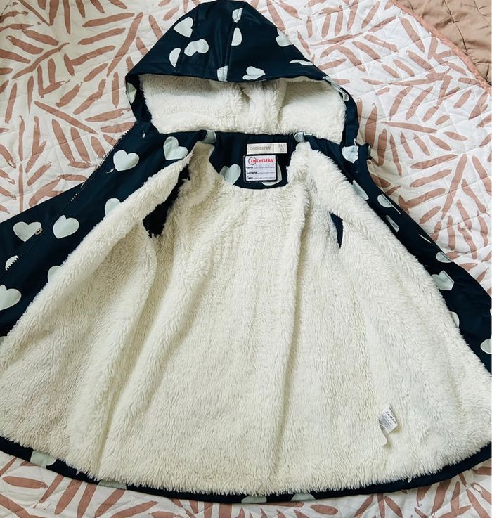 Veste imperméable fille cœur - photo numéro 4