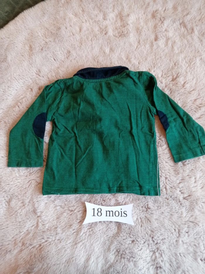 Polo manches longues 18 mois - photo numéro 2