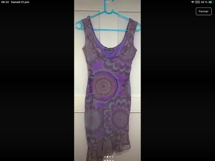 Robe fluide les filles à la vanille - photo numéro 2