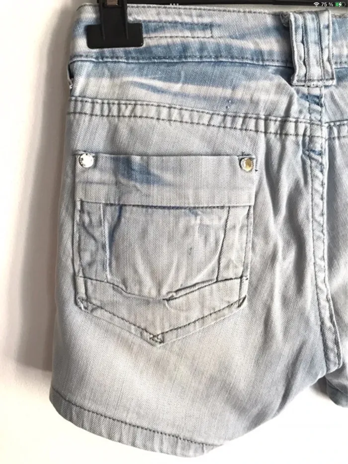 Short Remixx Jeans taille 34 bleu clair - photo numéro 6