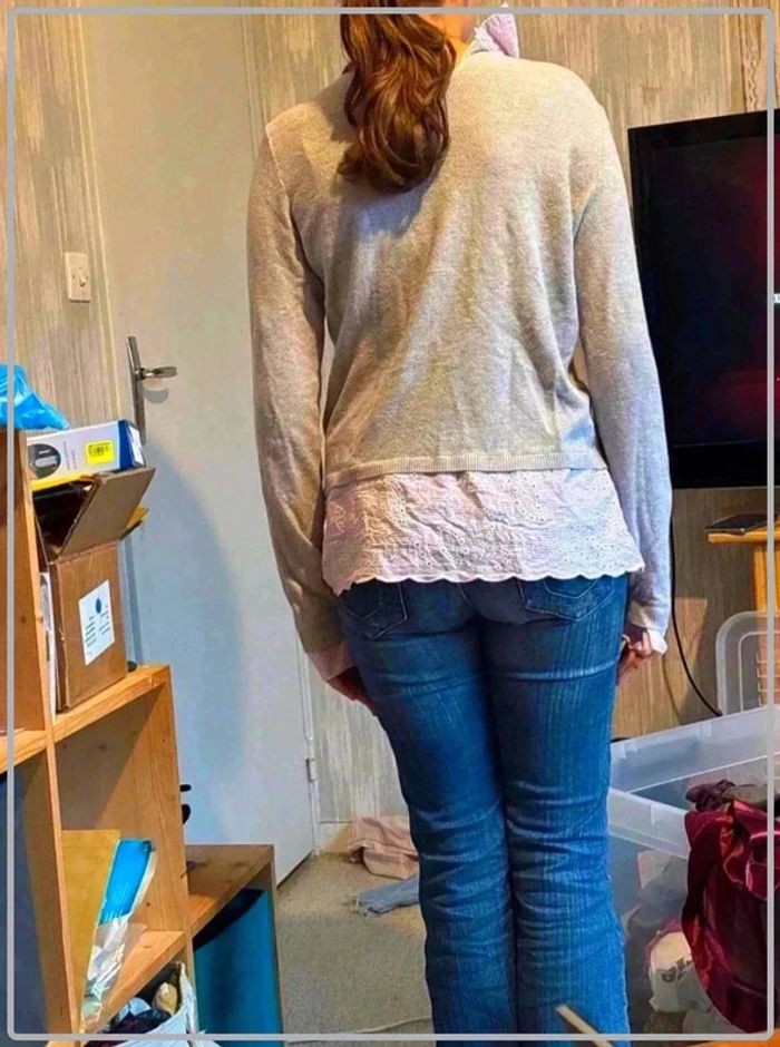Tres jolie pull chemise taille 40 - photo numéro 3